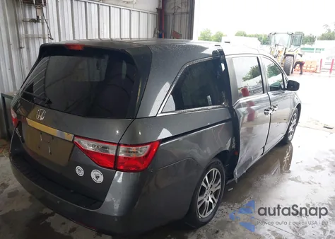 2012 Honda Odyssey Ex z USA, uszkodzony, nr VIN 5FNRL5H49CB038948